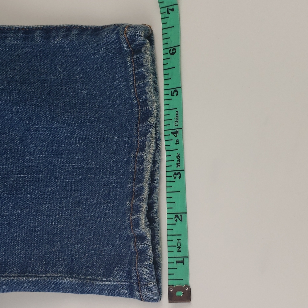 Madewell NWT Perfect Vintage Crop Jean Size 29 Tapered Leg Distressed - Picture 14 of 16